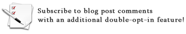 Subscribe to blog plugin header.