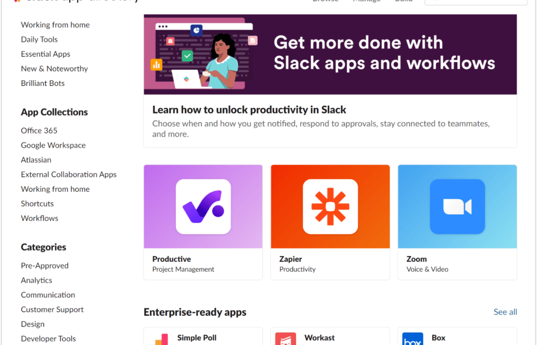 Spice up Your Productiveness With Those 10 Strategic Classes of Slack Integrations