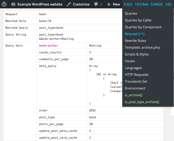 Query Monitor