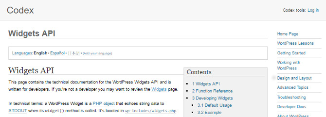 You'll find more information about the Widget API in the WordPress Codex.