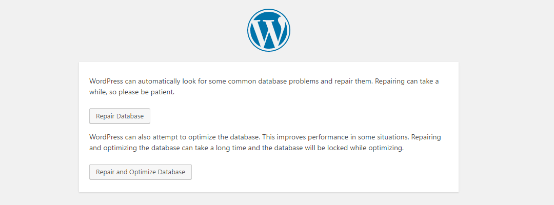 Solving Corrupt or Damaged Information and Databases in WordPress