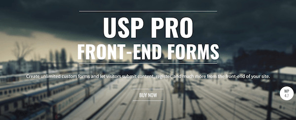 USP Pro Front-End Forms