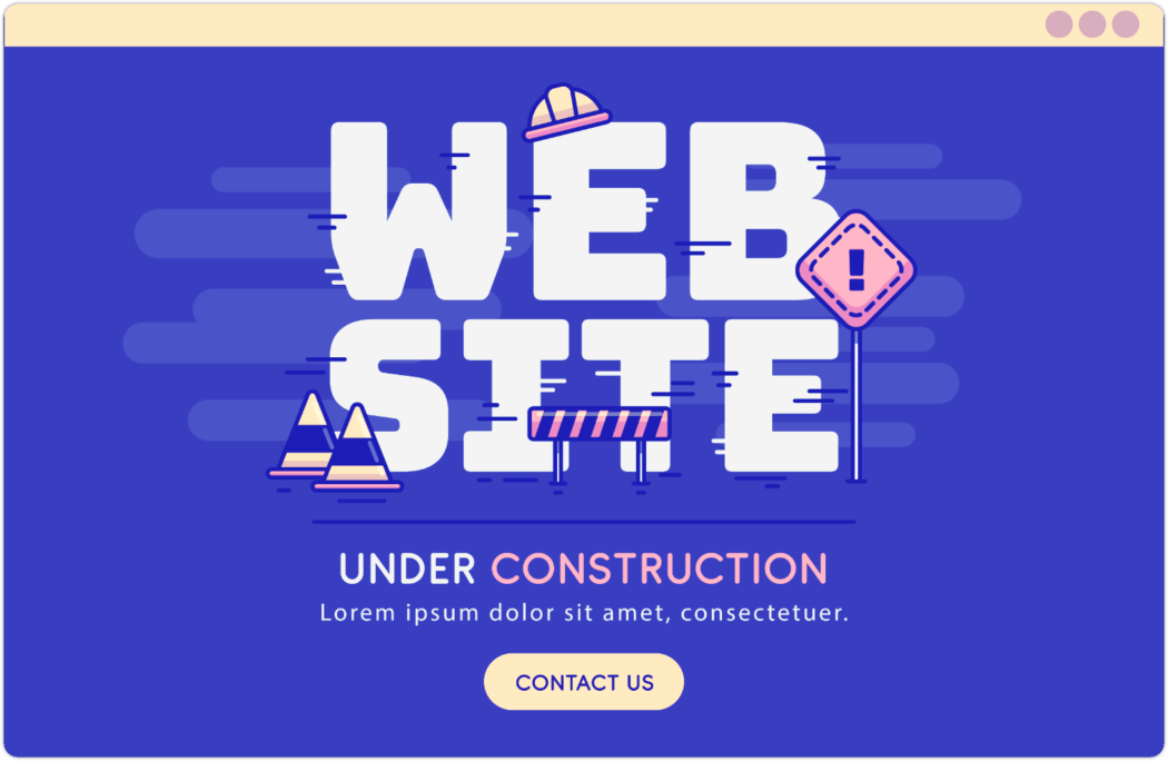 under construction page