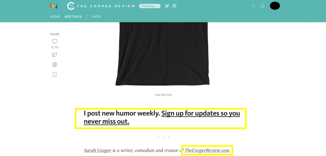 Backlinks - Medium The Cooper Review