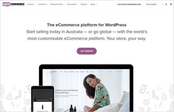 WooCommerce website