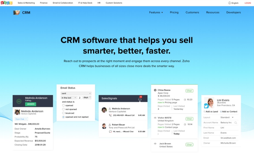 Zoho CRM: A Detailed Evaluation of the Unfastened Model