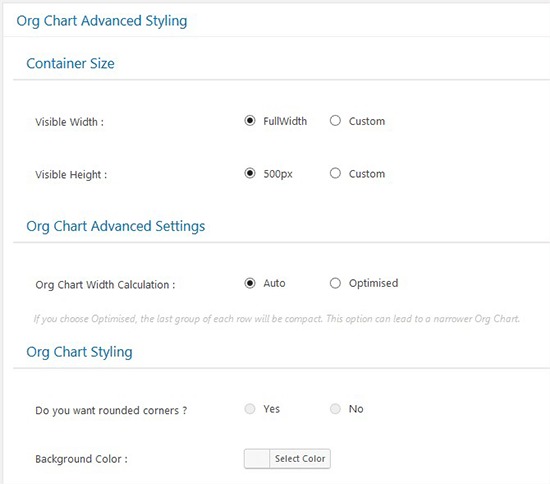 Chart Advanced Styling