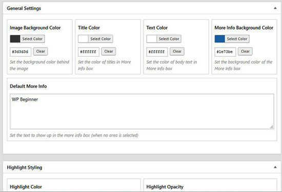 General Settings