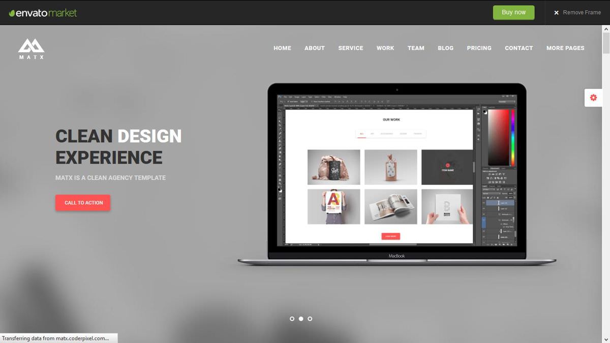 MATX is a creative portfolio theme