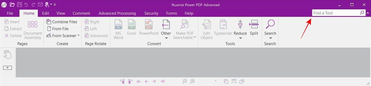 Nuance Power PDF with Ribbon Interface