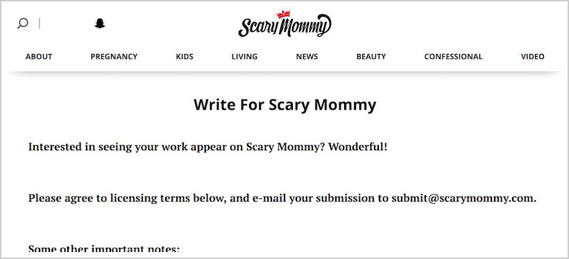 scarymommy-sites-pay-to-write-blog