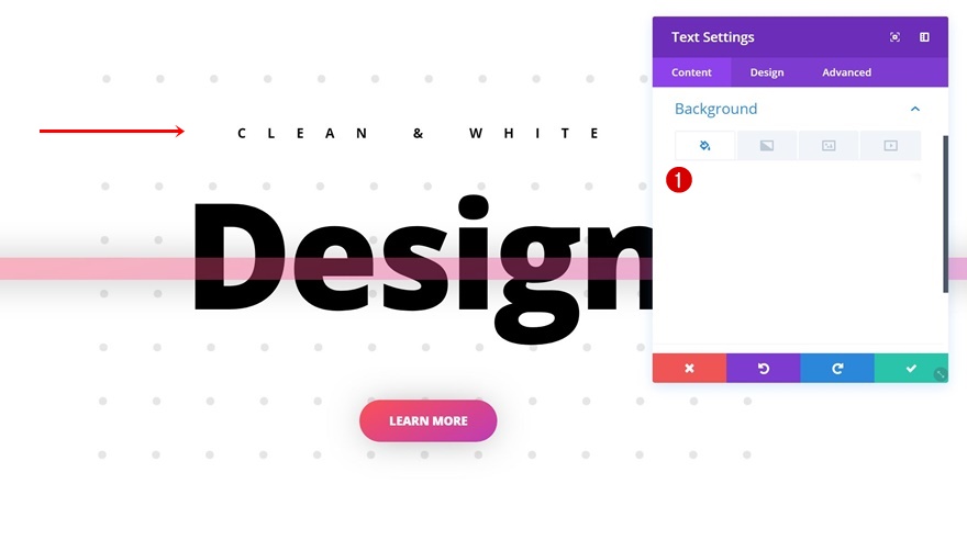 clean and abstract design