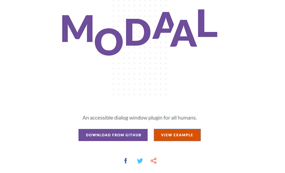 Modaal plugin