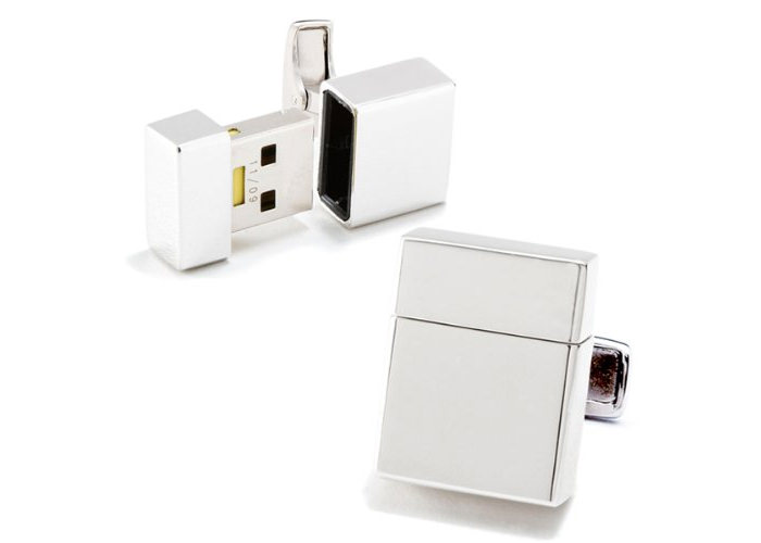 usb cufflinks