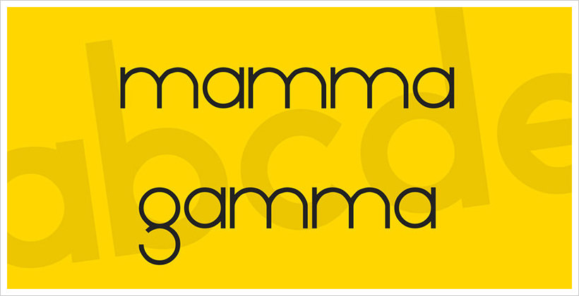 Mamma Gamma-free-font