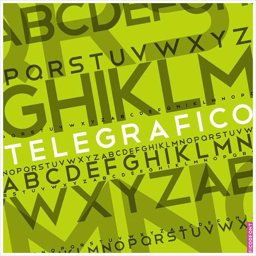 Telegrafico-free-font