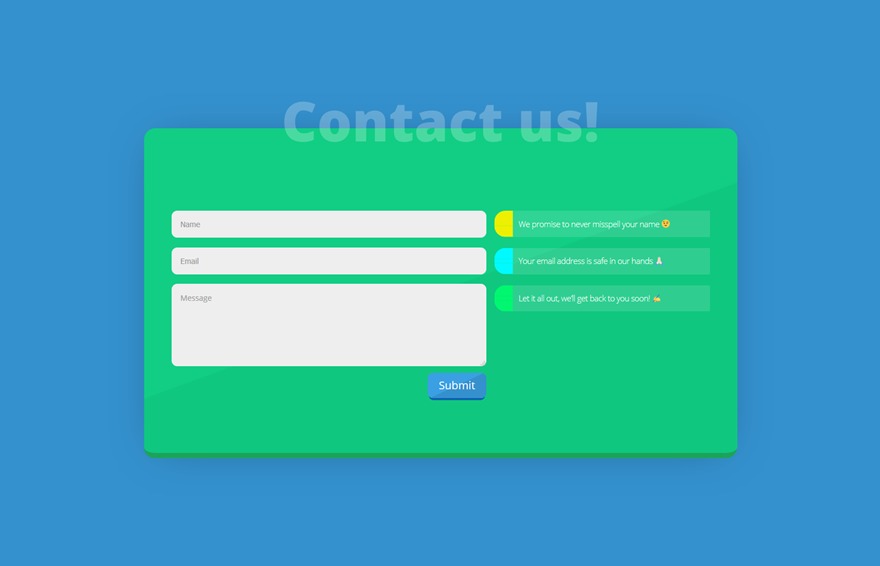 contact form module