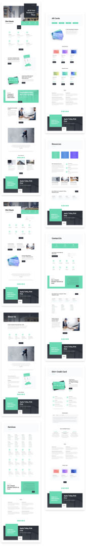bank layout pack