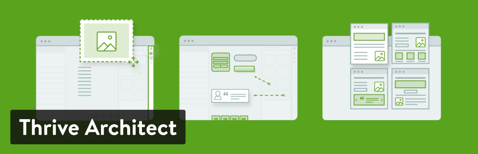 Thrive Architect landing page plugin