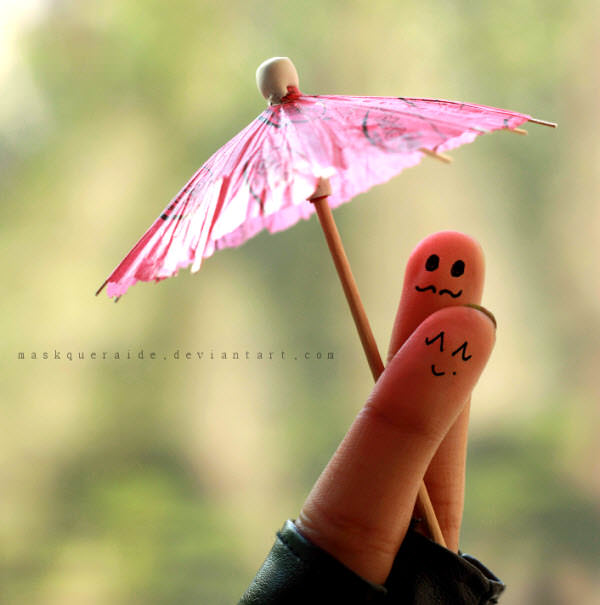 under my umbrella