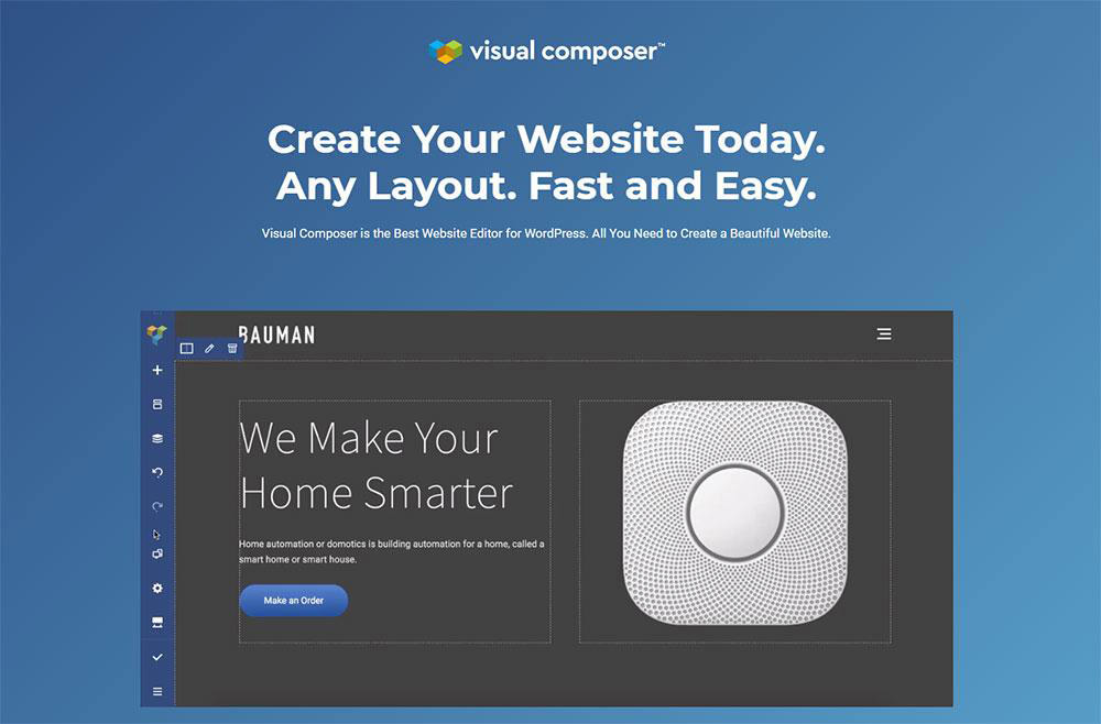 visual composer website builder