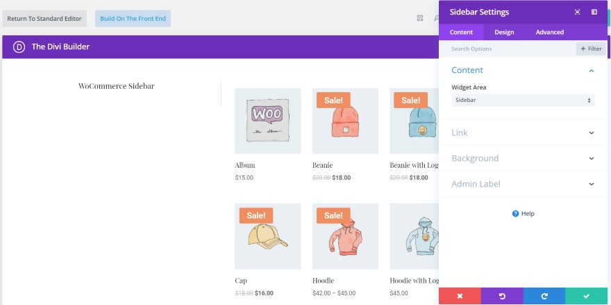 woocommerce product builder with printable results