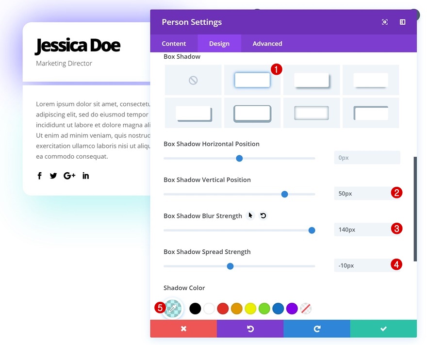 divi person module
