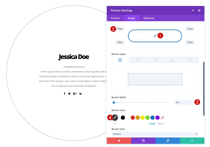 divi person module