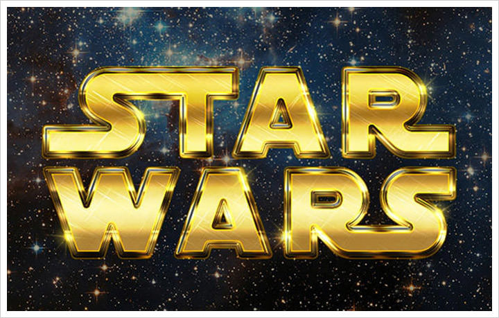 Create A Retro Star wars effect