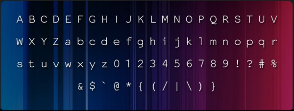 monospace fonts