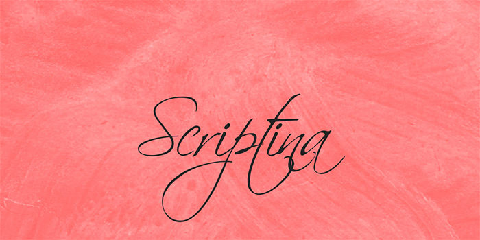 Scriptina Font Family