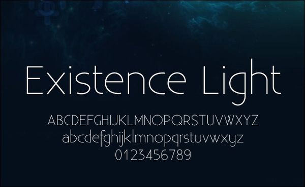 light elegant fonts