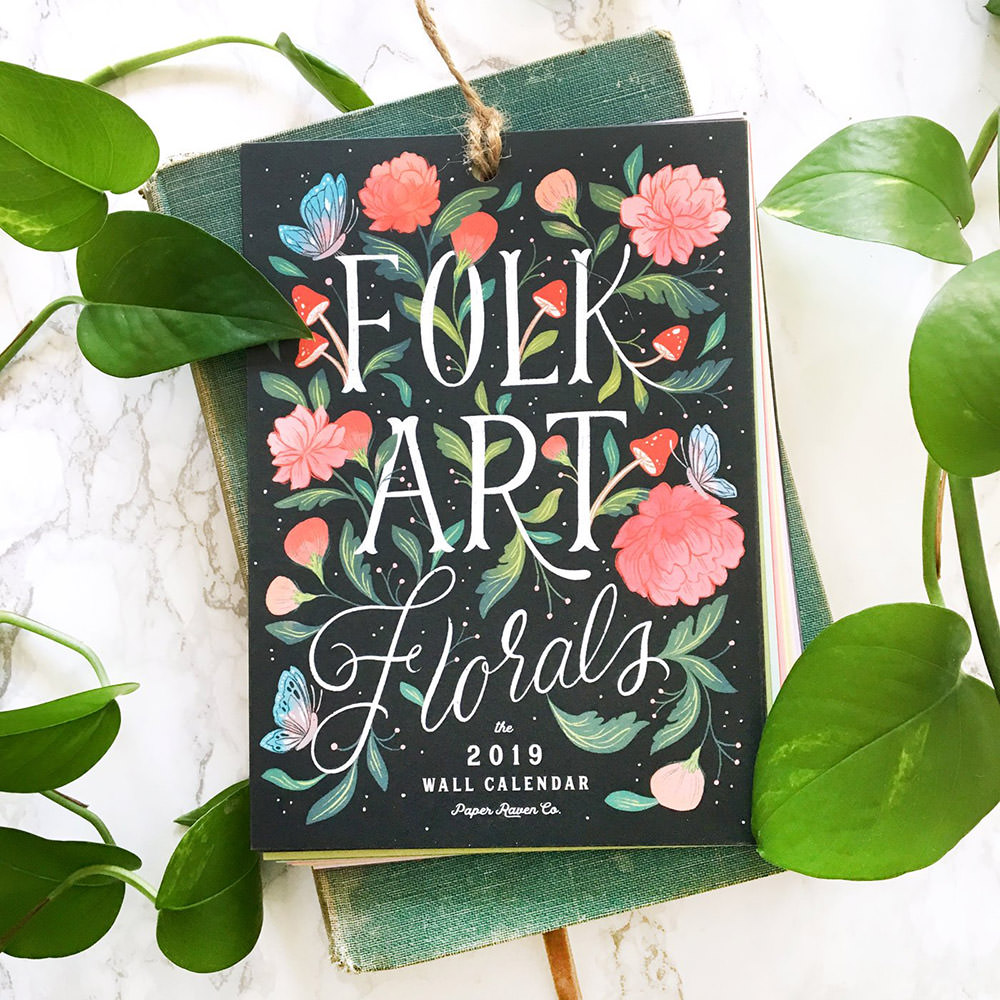 Florals Illustrated Calendar