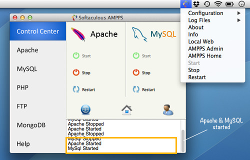 apache mysql