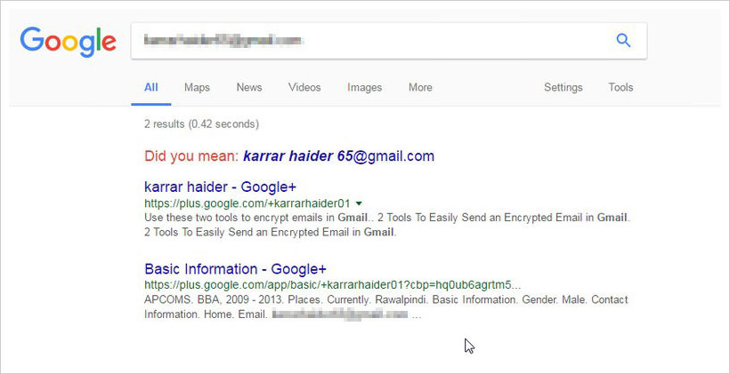 search google