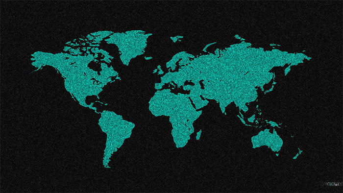 Wallpaper world map