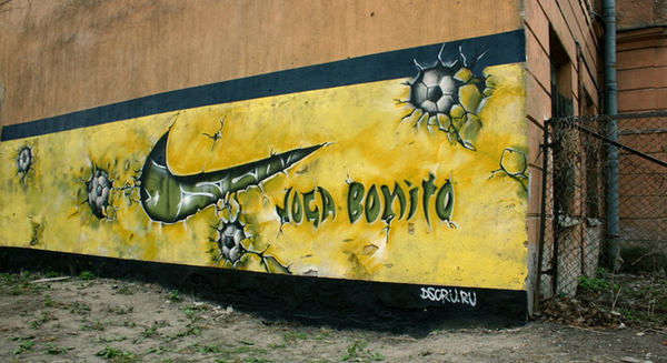 graffiti and wall paintings