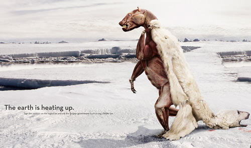 global warming poster ads