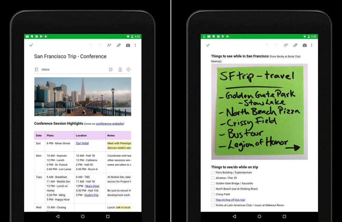 Evernote is a stunning note and journal app
