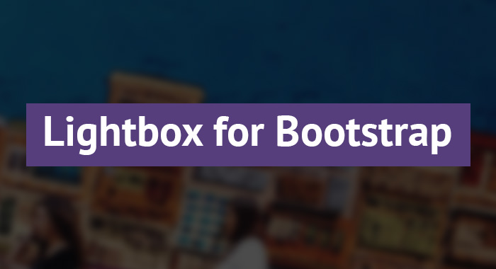 Lightbox for Bootstrap