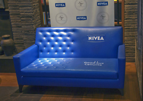 Nivea - Goodbye Cellulite Sofa ad