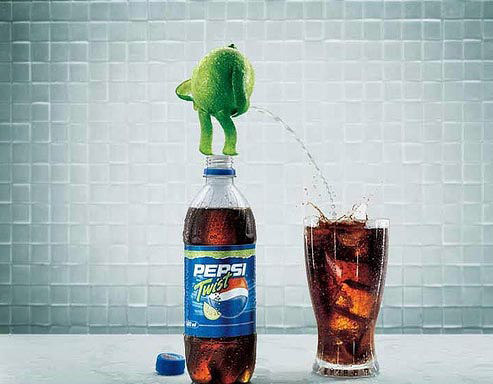 Pepsi Twist ad