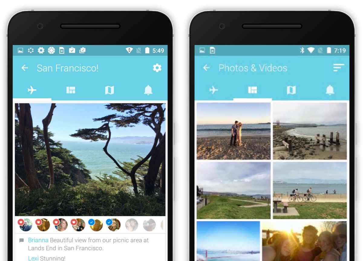 Tripcast is an app for group travelers
