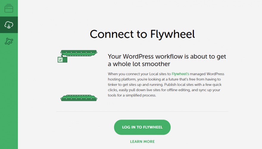 Connecting a Local by Flywheel site to your Flywheel hosting account.