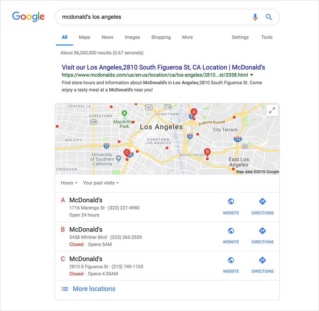 google local business