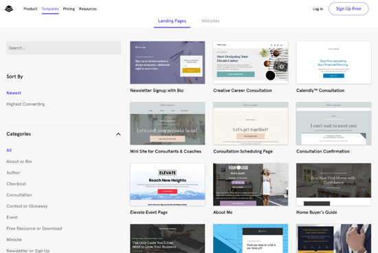 LeadPages Landing Page Templates LeadPages Landing Page Templates