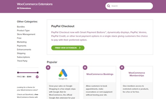WooCommerce Extensions