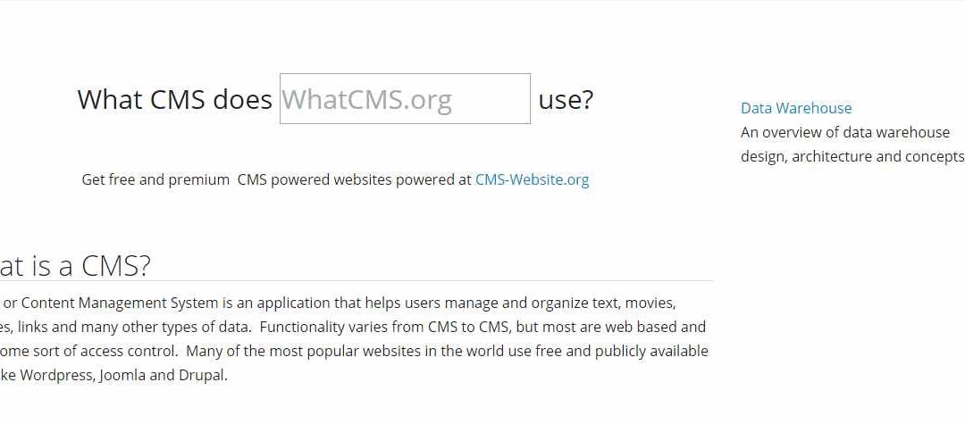 Easiest CMS Detectors To Determine the Platform, Theme & Plugins