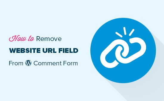 Removing website URL field from WordPress comment form