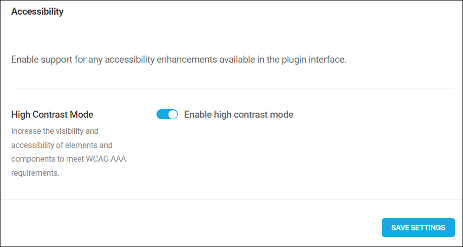 Forminator Settings: Accessibility